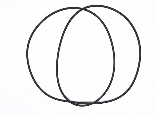 Wpc-Co. Replacement Belt for Indoor Stationary Bike - Durable and Easy-to-Install Trainer Bike Belt-Cycling Trainer Replacement Roller Belt - Approx 3/16" Thick and 33.5" in Length