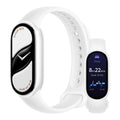 Xiaomi Mi Smart Band 10(2025) - Ceramic Edition - 1.72" AMOLED Display | 21 Days Battery Life | Touchscreen, Multi-Sport Tracker, Activity Tracker, Heart Rate Monitor | BT5.4 - Pearl White