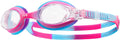 TYR Swimple Swim Goggles - Colorful Tie-Dye Design for Kids | Comfortable & Secure Fit