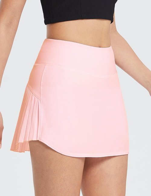 Baleaf Women's Pleated Tennis Skirt - High Waisted Golf Skorts with Pockets | Lightweight Athletic Wear