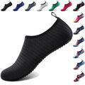 Water Shoes for Women Men Quick-Dry Aqua Socks Swim Beach Barefoot Yoga Exercise Wear Sport Accessories Pool Camping Must Haves Adult Youth Size 10-11Women/9-10Men
