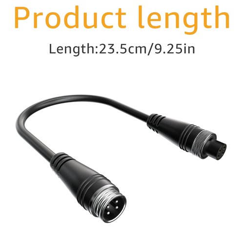 UPMMUD 4-Pin for by Segway Go Kart Kit Extension Cable, Compatible with Ninebot Gokart Pro, S-MAX, Mini PRO Lengthen Adapter Cable Accessories