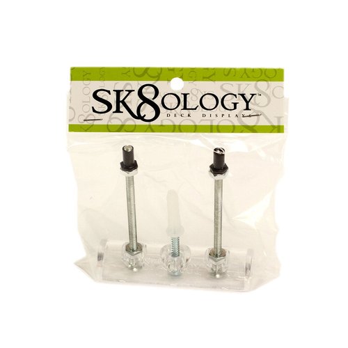 Sk8ology Skateboard Deck Display 10 Pc Kit Floating Wall Mount