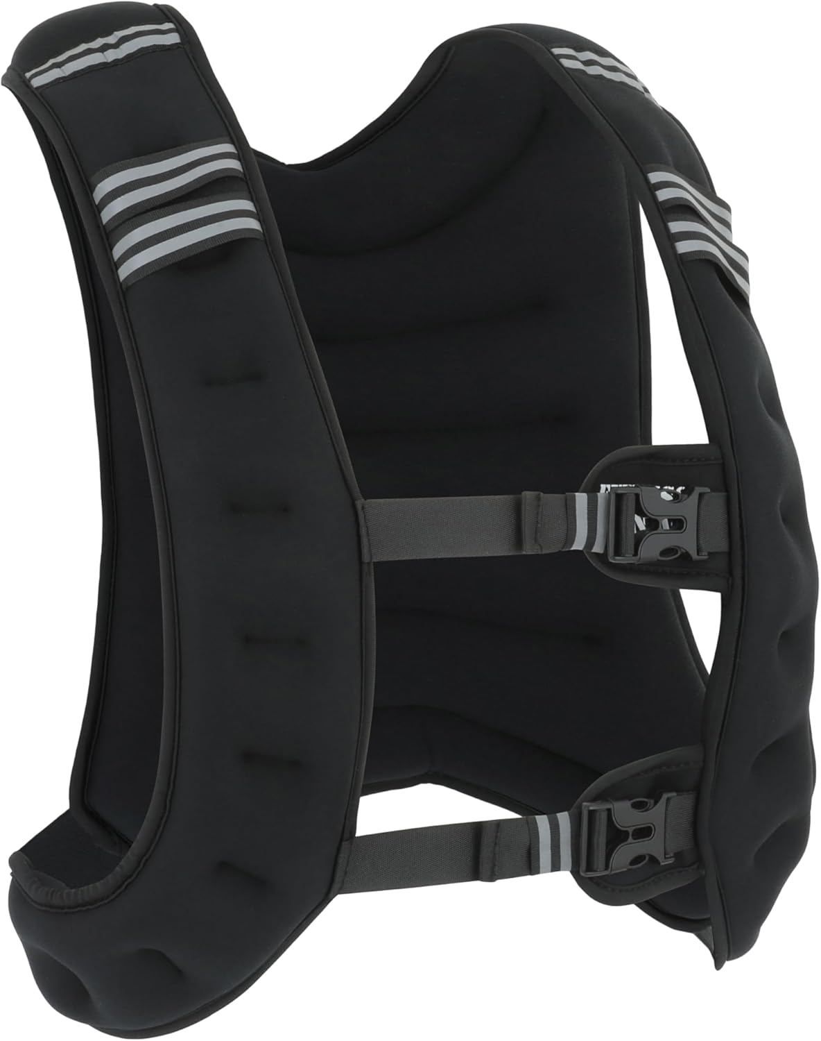 Skiennix Weighted Vest - 15lb/20lb for Strength Training & Running | Reflective Stripe, Slim Design