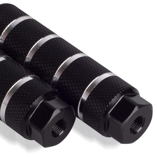 Bike Pegs 2Pcs Aluminum Alloy Anti-Skid Lead Foot Bicycle Pegs 3/8 inch Axles