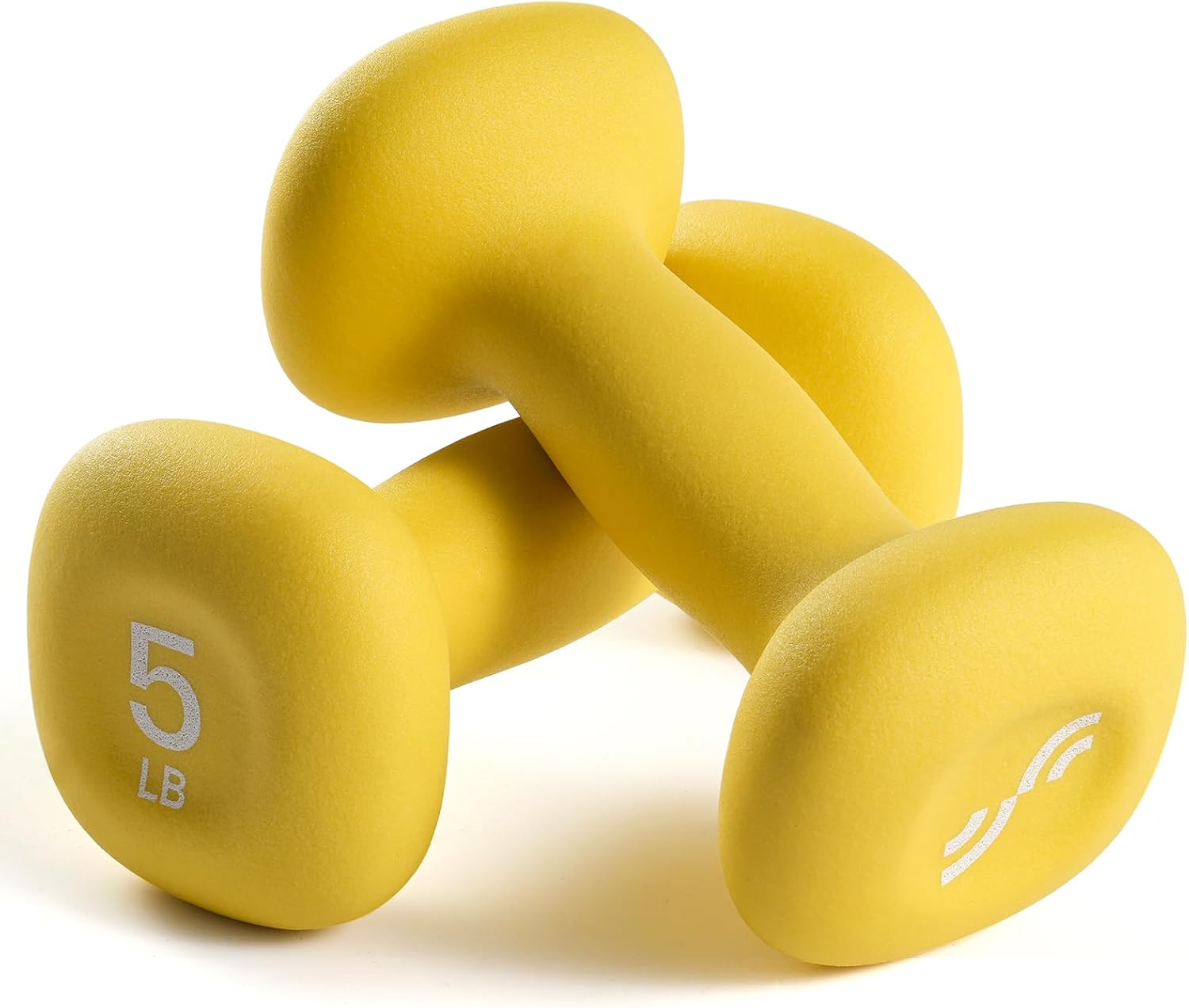 Sportneer Neoprene Dumbbells Set - Non-Slip Ergonomic Hand Weights for Women | 2, 3, 5, 8, 10 lb Options