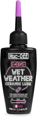 Muc-Off eBike Wet Chain Lube - Superior Protection for All Weather Conditions | 50ml