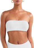 VOYJOY Backless Bandeau Bra - Adjustable Workout Top for Comfort & Support | Basic Tank Design