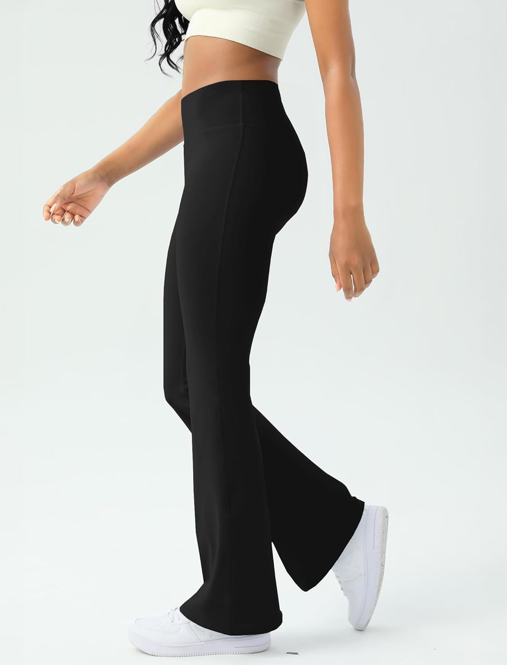 Skiennix Women's Yoga Pants - High Waisted Bootcut Flare Leggings for Tummy Control | Comfortable Fit