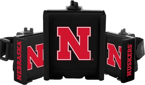 Desert Fox Golf Cart Phone Caddy for Nebraska Cornhuskers Fans - Golf Cart Phone Holder & Accessories - Officially Licensed Collegiate Golf Gifts