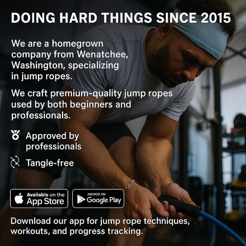 Elite Jumps Muay Thai 2.0 Weighted Jump Rope - High-Intensity Training Tool | 1.3lb Heavy PVC for MMA Workouts