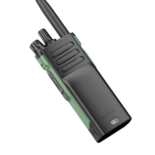 BAOFENG UV-32 10W High Power Long Range Walkie Talkie Bluetooth Programming Multi Band Rechargeable GPS Type-C 1000CH Two Way Ham Radio With 771 and Telescopic Antenna for Family Hunting Hiking