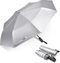 G4Free Travel Umbrella - 46 Inch UV Protection | Windproof Double Layer Design