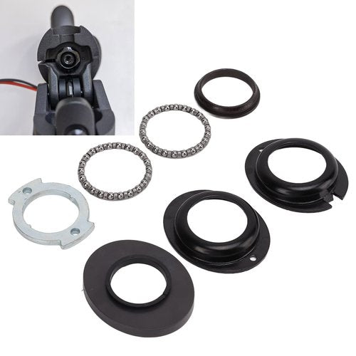 Yuecoom Steering Ball Bearing Set, Electric Scooter Front Fork Bowl Set, Roller Steering Front Fork Bearing Bowl Scooter Repair Spare Parts Electric Modification Accessories for M365/Pro/Pro2 Scooter