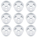 Leitee Golf Hole Cup Practice Putting Green Hole ABS Plastic Golf Putting Cup for Outdoor Backyard(9 Pcs,4 Inch)