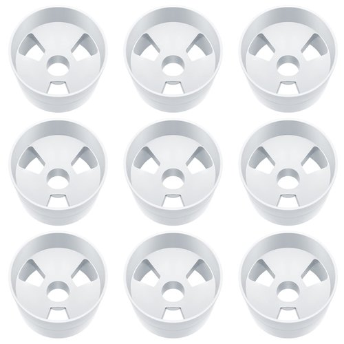 Leitee Golf Hole Cup Practice Putting Green Hole ABS Plastic Golf Putting Cup for Outdoor Backyard(9 Pcs,4 Inch)