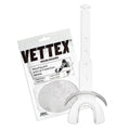 Markwort Vettex Doubleguard Mouthguard for Football, Lacrosse, MMA, Boxing, Braces - Breathable Doubleguard with Lip Protection and Strap,White