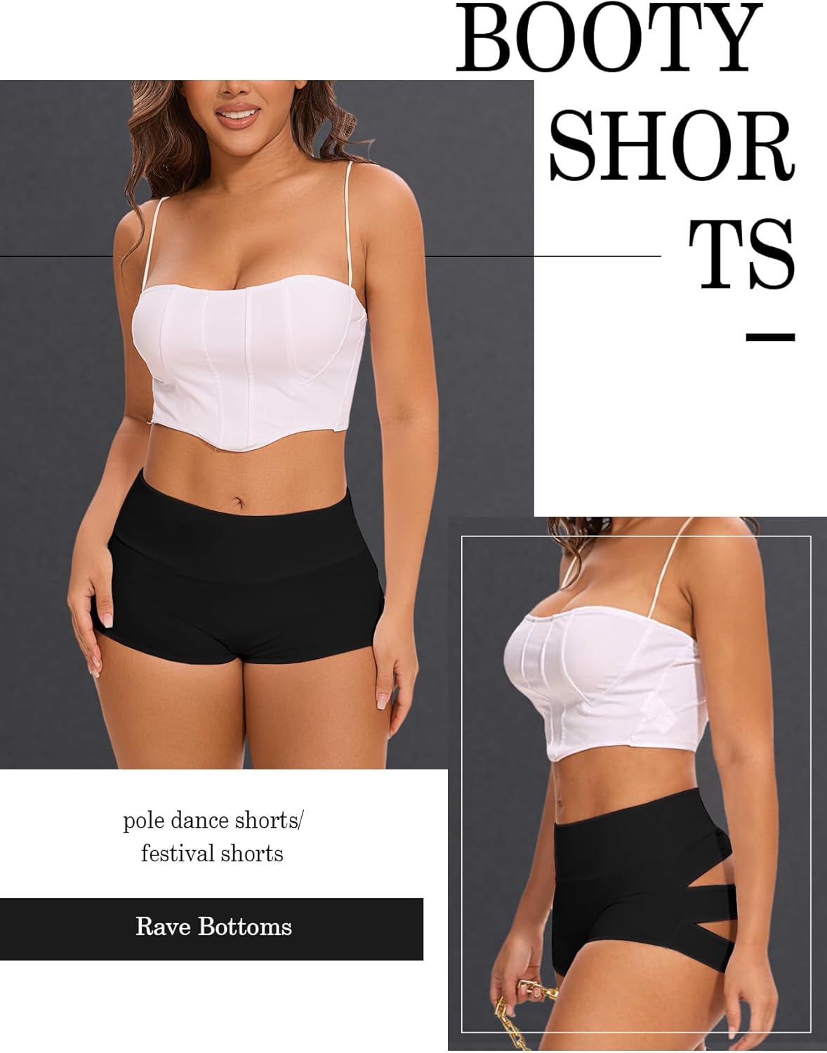 Skiennix Booty Lifting Yoga Shorts - High Waisted Scrunch Design for Ultimate Comfort | Activewear