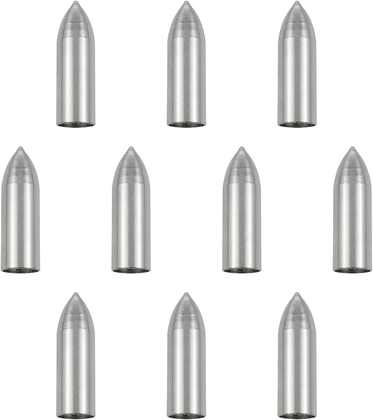 Skiennix 8cm Arrow Accessory - Target Heads for Recurve & Compound Bows | 10-Pack for Archery Practice