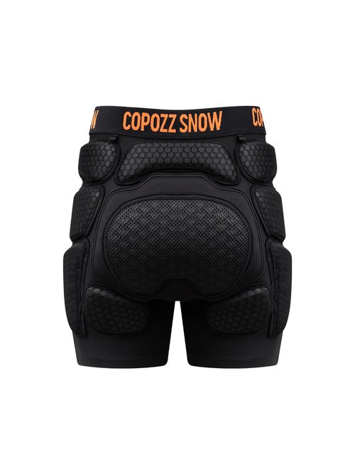 COPOZZ RZ-Labs Padded Shorts, Protective Hip Butt Pads, Crash Pad for ski Snowboarding Skating Skateboard for Men Women Youth