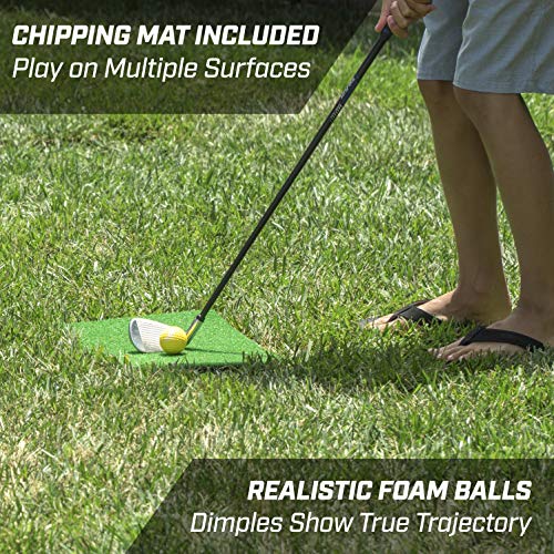 GoSports BattleChip Golf Game Set with Targets, Foam Balls & Carrying Case
