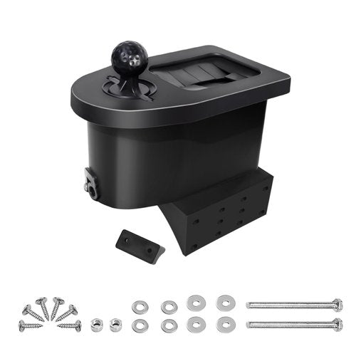 Orle Oko Golf Cart Ball Washer and Club Cleaner Kit with Side Bracket, Golf Ball Washer Cleaner for EZGO, Club Car, Yamaha, Advanced EV, Star EV, Universal & Detachable