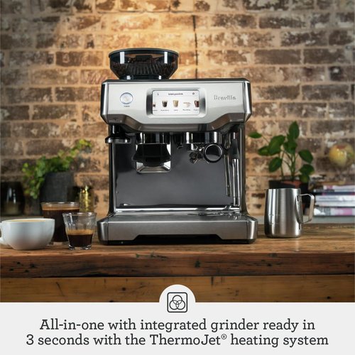 Breville Barista Touch Espresso Machine - Brushed Stainless Steel | Perfect for Coffee Lovers