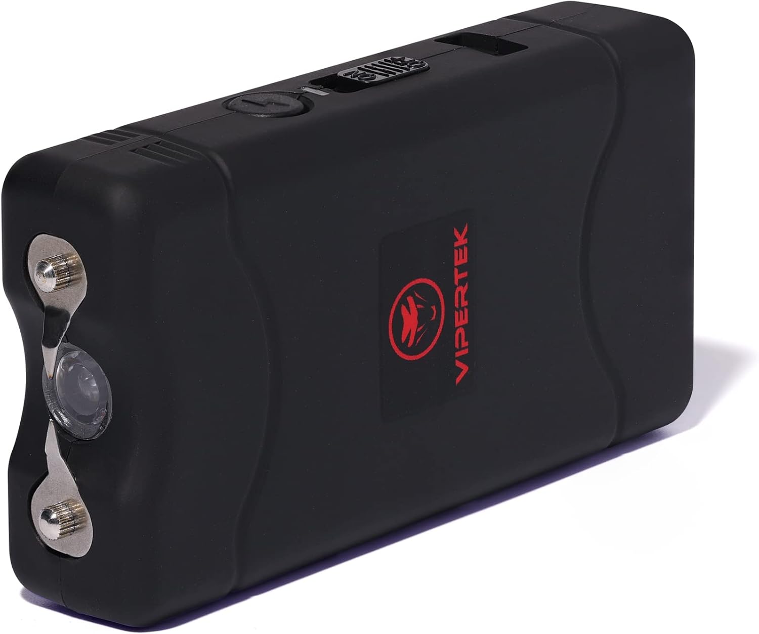 VIPERTEK VTS-880 Mini Stun Gun - Rechargeable Self Defense Device with LED Flashlight