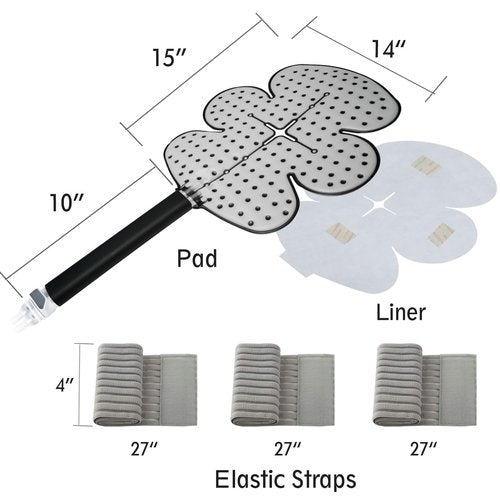 Large Size Knee Pad for NEHOO Cold Therapy System, Including One Extra Matching Connector, Please Review The Product Description and Video if Your Unit is from A Different Brand