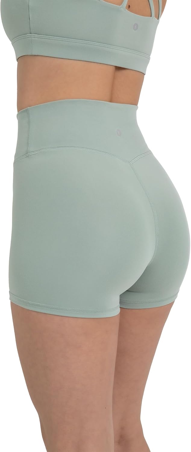 YITTY Active UltraLuxe High Waist Biker Shorts - Squat Proof, Tummy Control, 3''/6'' for Yoga & Workout