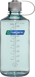 Nalgene 32 oz Leak Proof Tritan BPA-Free Water Bottle - Seafoam Color for Outdoor Hydration