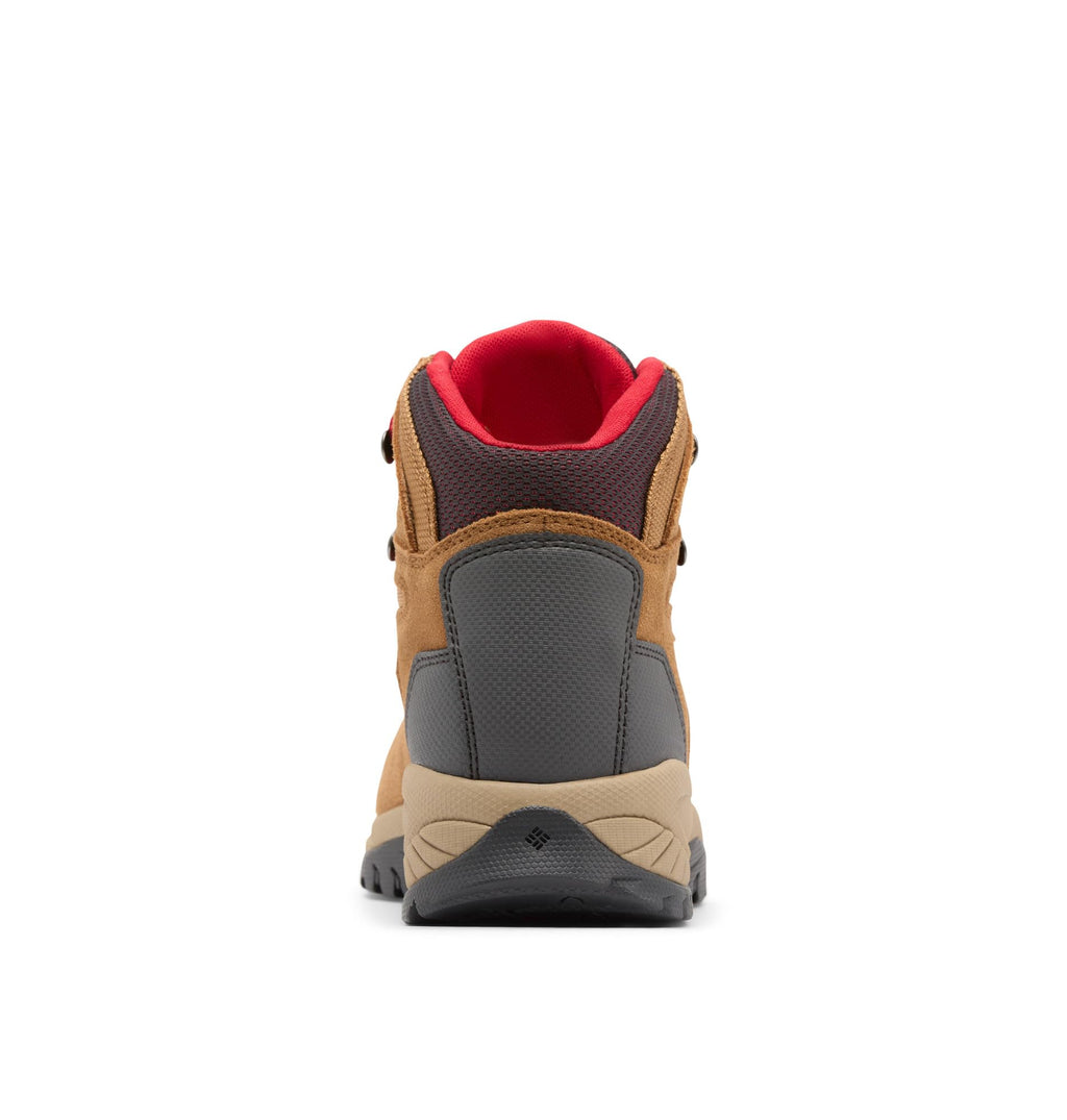 Columbia Women's Newton Ridge Plus Waterproof Amped, 2024 Elk/Mountain Red, 7