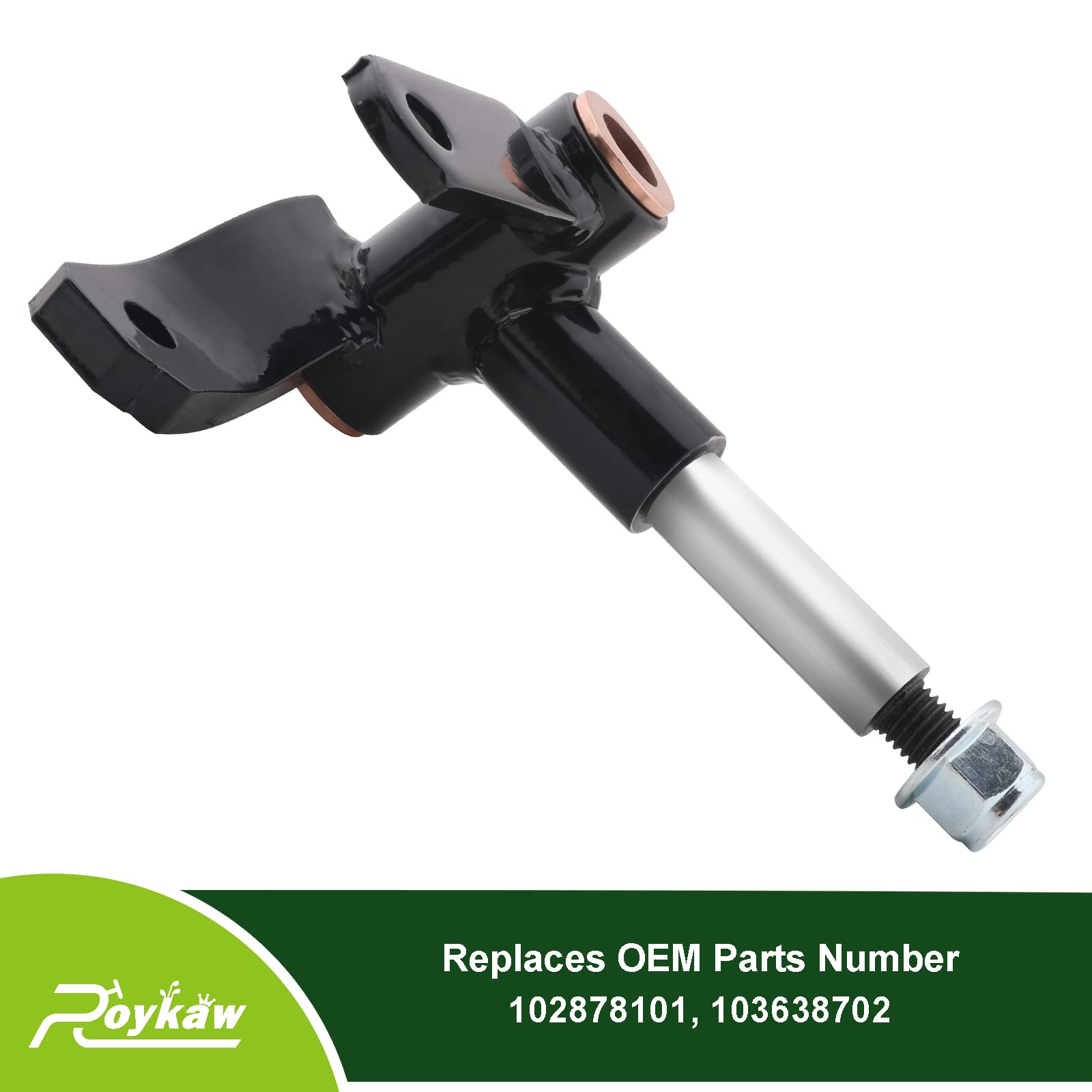 Roykaw Golf Cart Spindle Assembly for Club Car Precedent 2004-up Gas and Electric Models, Passenger Side, Replaces OEM # 1022878-01, 1036387-02
