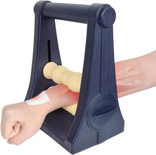 Forearm Massager by [Brand Name] - Foam Arm & Hand Roller with 3 Pressure Levels | Ideal for Carpal Tunnel & Tennis Elbow Relief