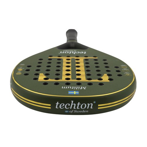 Padel Racket with 3K Carbon Fiber Surface & EVA Memory Foam Core – Lightweight, Well-Balanced Padel for Beginners and Intermediate Players – Includes Carry Bag