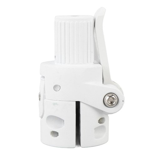 Nurnesy Electric Scooter Pole Folder Base, ABS and Alloy Non Slip Coating, High Strength Material, Easy Folding Design, Impact, for M365 Electric Scooter (White)