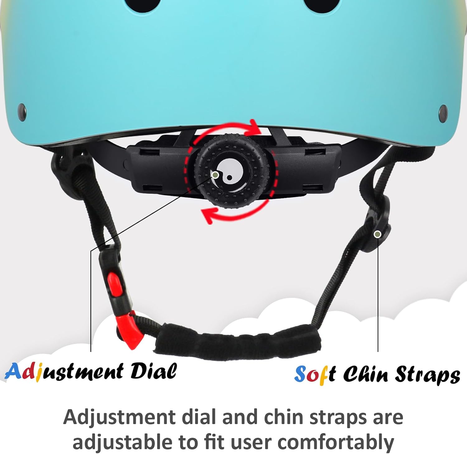 Skiennix Kids Bike Helmet - Adjustable Multi-Sport Design | Fits Toddlers to Youth in 3 Sizes
