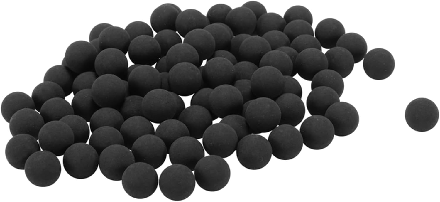 T4E Premium Rubber Ball Ammo - .43 Caliber Paintball Gun Rounds | 430 Count, Black