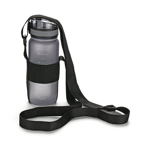 OYATON Water Bottle Carrier with Adjustable Shoulder Strap,Universal Bottle Sling,Perfect for Daily Walking Biking Hiking Travel (Exclude Bottle)