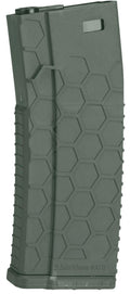 Evike Airsoft - EMG Helios Hexmag 120rds Polymer Mid-Cap Mag for M4-Style Series AEGs (OD Green/Single)