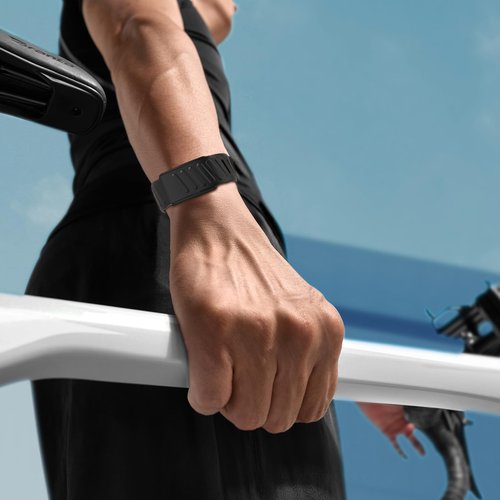 BBAMEN Sport Silicone & Nylon Bands Compatible with WHOOP 5.0 Band for Women Men - Soft, Breathable & Comfortable, Adjustable Replacement Wristbands Straps- Not Compatible with Gen 4