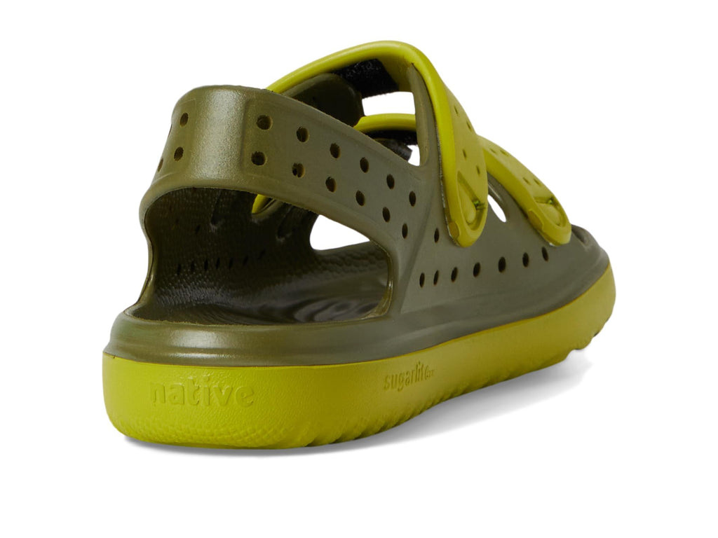 Native Shoes Unisex Kid Chase (Toddler) Rookie Green/Seaweed Green 5 Toddler Medium