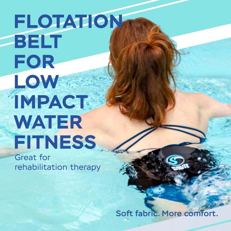 Sunlite Sports AquaFitness Deluxe Flotation Swimming Belt - Standard Large for Water Aerobics