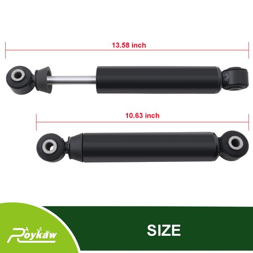Roykaw Golf Cart Rear Shock Absorbers Kit for EZGO RXV 2008-2013 Gas & Electric Models, Replaces OEM # 603637, 611724