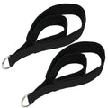 HYVAWO Pilates Straps Soft Padded 1 Pair Double Loop Straps D-Ring for Reformer Home Gym Workout Accessories Fitness Yoga Exercise
