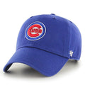 47 Brand Chicago Cubs Clean Up MLB Dad Hat Cap Royal