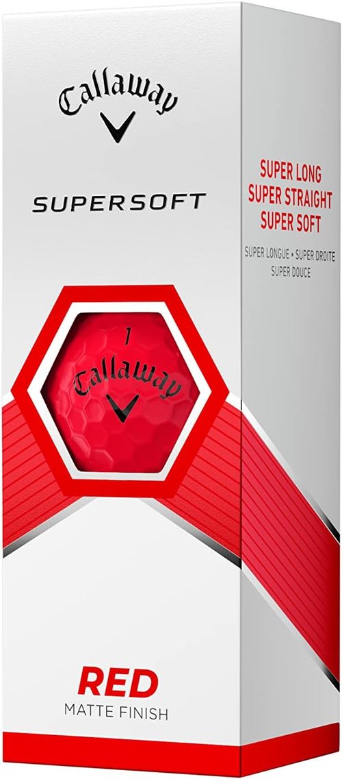 Callaway Golf Supersoft Golf Balls - Enhanced Distance & Soft Feel - 2023 Edition