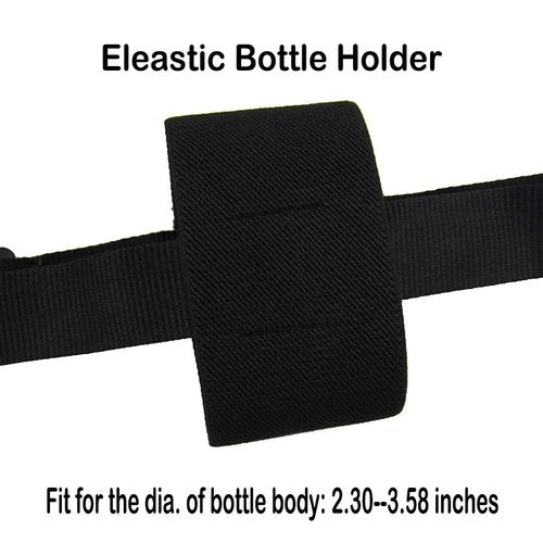 OYATON Water Bottle Carrier with Adjustable Shoulder Strap,Universal Bottle Sling,Perfect for Daily Walking Biking Hiking Travel (Exclude Bottle)