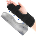 Pinky & Ring Finger Splint Brace - Right Hand Brace Support for Boxer Fracture, Mallet Finger & Dislocation, Arthritis, Sprain, Broken, Little Finger Cast Immobilizer Straightener (4th/5th Metacarpal)