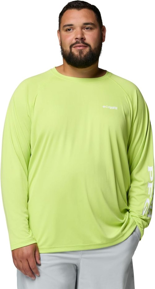 Columbia Men's PFG Terminal Tackle Long Sleeve Fishing Shirt - Quick-Dry, UPF 50, Various Colors